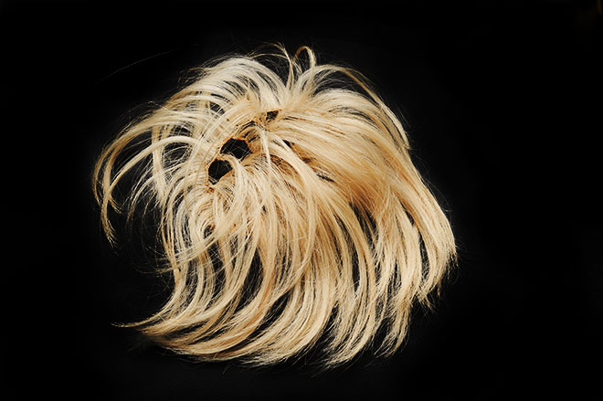 Haarverdichtung Hairdreams, Haarnetz von oben Hairdreams Haarnetz